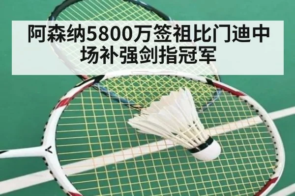 阿森纳5800万签祖比门迪中场补强剑指冠军